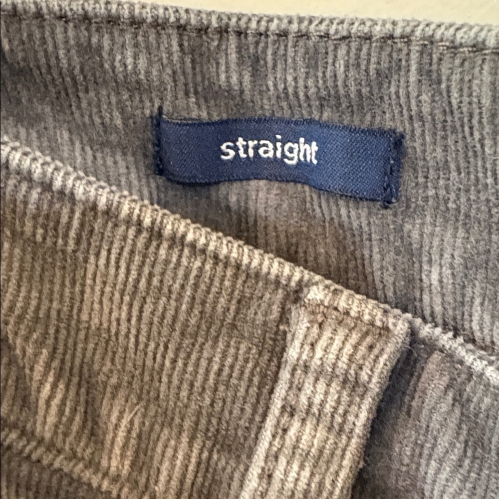 Talbots Women's Straight Leg Jeans - Grey Size 14 - Picture 3 of 6